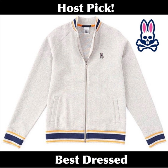 Psycho Bunny RARE Baseball Jacket - Picture 2 of 6